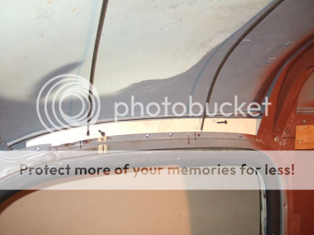 1948 1952 1956 Ford Panel truck headliner bows Ford Truck